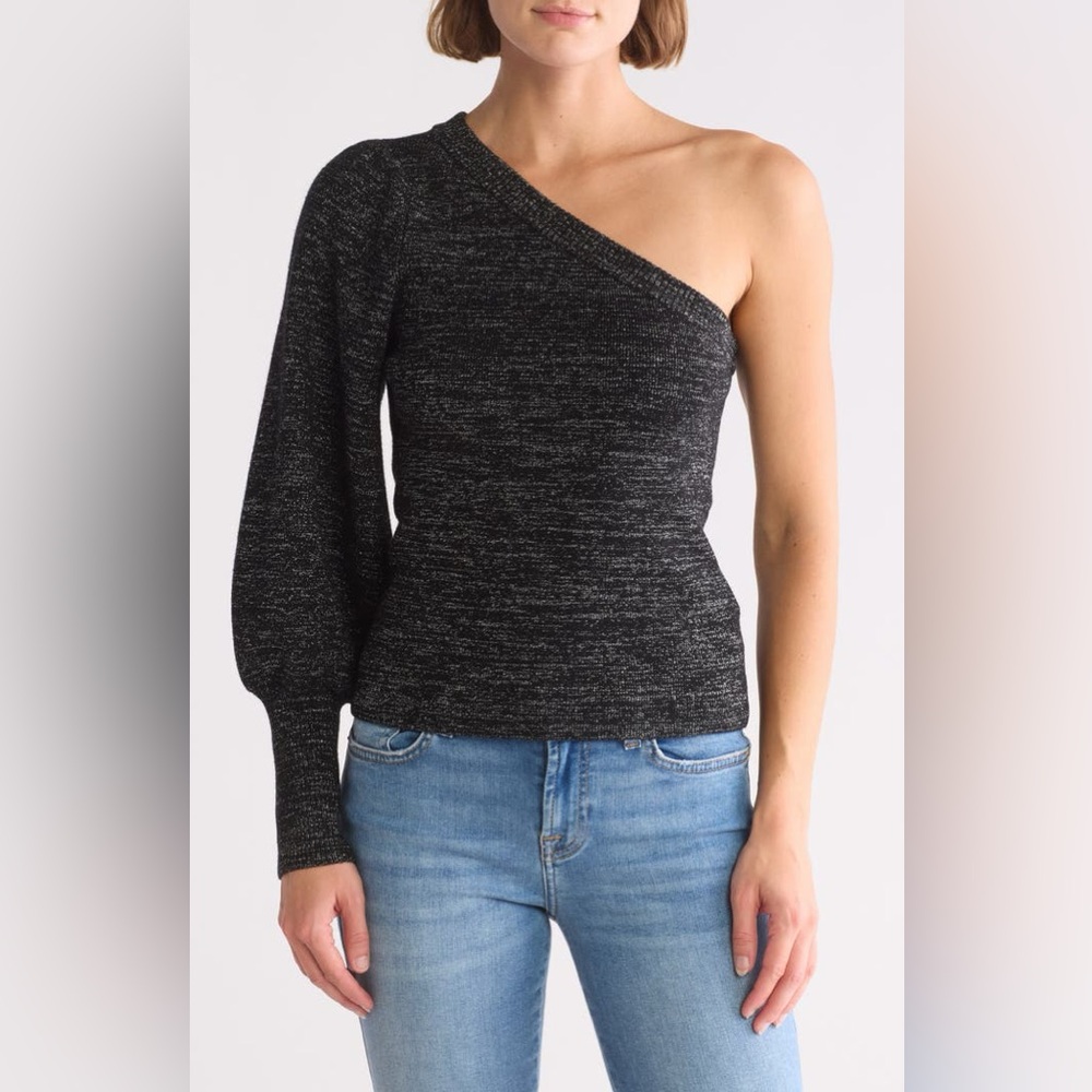 ✨7 For All Mankind One-Shoulder Sweater Size XS